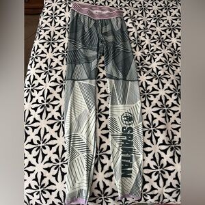 Craft Pink and Green Striped Leggings